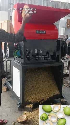 Coconut husk Powder Machine