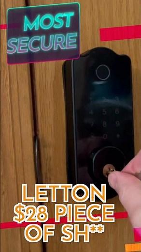 Most Secure Smart Lock 2025 #homeautomation