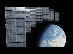 スターリンク衛星パネル展開