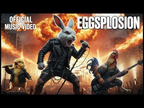 EGGSPLOSION – Epic Easter Metal EDM Anthem (Official Music Video)🐰💥