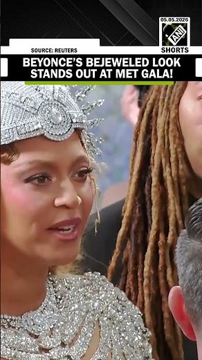Beyonce’s bejeweled look stands out at Met Gala 2026
