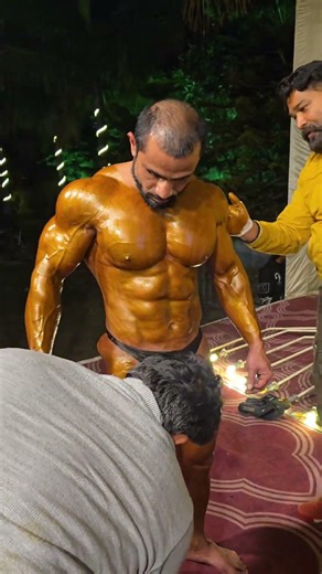 Back stage preparations 🧿🎯💪🏼