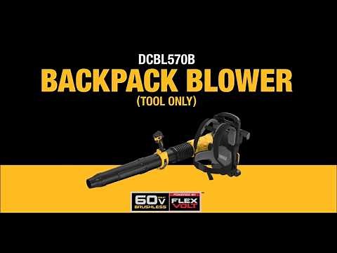 NEW Dewalt Backpack Blower DCBL570B