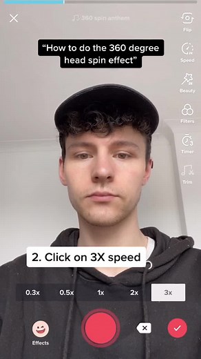 How to Create a 360 Degree Head Spin Effect in Your Videos