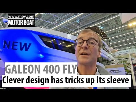 Galeon 400 Fly yacht tour | Clever design has so many tricks up its sleeve | Motor Boat & Yachting