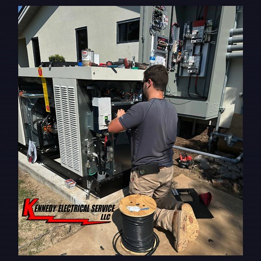Kennedy Electrical Service 910-375-0122 Commercial💡Residential💡Industrial 💡Electrical Service #KennedyElectricalService #Generac #power #EmergencyPower #generatorprofessionals #ThePowerOfGenerac #electricians #qualitywork #wearehereforyou #Generac #generatorprofessionals #electricians #qualitywork #ElectricianLife #LightItUp #Wiring #Residential #commercial | Kennedy Electrical Service, LLC