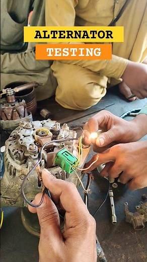 HOW to test car Alternator | Toyota Corolla Alternator Regulator Wiring Diagram #youtubeshorts