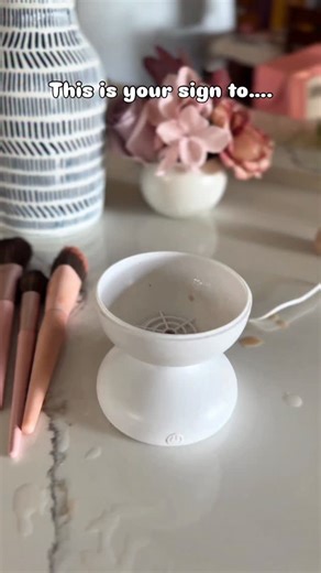 This electric brush cleaner from @temu saves time and keeps your brushes fresh and clean Dirty brushes can cause breakouts, clogged pores and poor makeup application! This is the easiest way to keep those brushes clean and your skin clear! Click the link in bio or here https://temu.to/k/phl443403tf or 🔍 code [act861813] on the Temu app to get the products at amazing prices! @shoptemu { Makeup, makeup hacks, makeup must haves, beauty tools, makeup brush cleaner } #temu #temufinds #shoptemu #smal