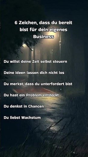 Eigenes Business aufbauen #businessstarten #businessaufbauen
