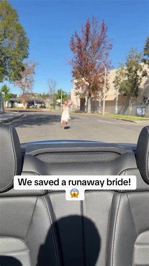 We saved a runaway bride! 😱 | runaway bride