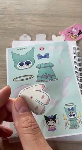 Kuromi Sticker Collection 🖤🎀 So Aesthetic! 😍