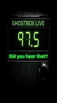 Ghostbox Live Now – Real-Time Sweep #ghostbox #evp #paranormal