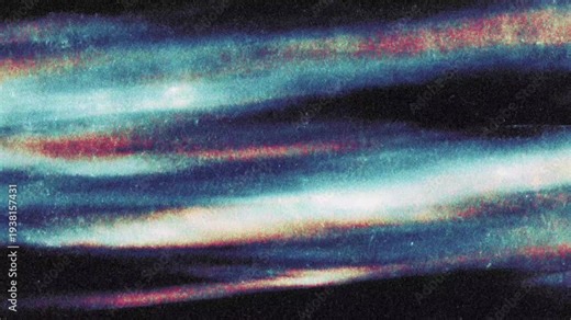 Looping Abstract Grunge Light Streaks Background, Chromatic Blur Texture Overlay, Loop Animation