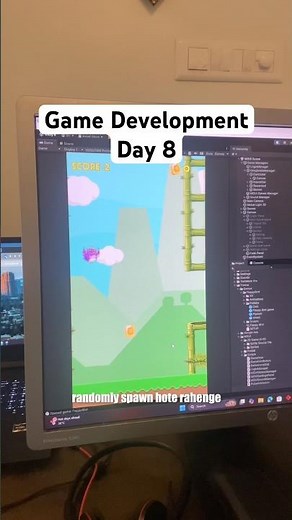 Day 8 : making my own android game in unity