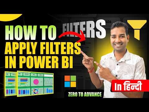 Power BI Filter Pane Explained | Apply Filters Like a Pro | Master Filters in Power BI by Vikash Raj