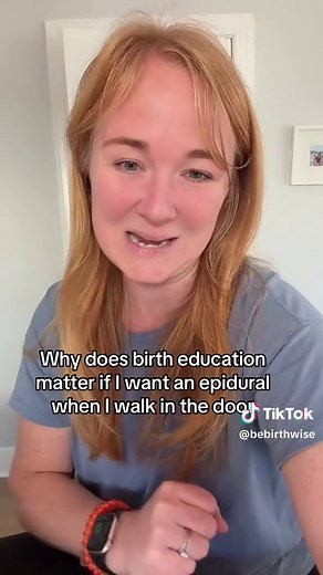 Why does birth education matter if I want an epidural the second I walk in the door?’ Here’s the thing: birth education isn’t about how you give birth — it’s about how supported, informed, and empowered you feel while you’re doing it. Research shows that parents who are educated before birth have better outcomes overall. But even more importantly, education helps you feel like an active player on your birth team — not a bystander. Our goal? That every single client walks out feeling empowered, r