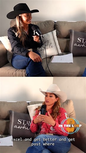 This week on In The Loop Podcast, Jordan Jo sits down with 23x World Champion Jackie Hobbs-Crawford! The two dive into the rise of breakaway roping, the success behind all of Jackie’s gold buckles, and how she’s learned to push through the lows both in and out of the arena for one you won’t want to miss! The latest episode of In The Loops drops tomorrow at 8 AM CST exclusively on the Rodeo Live YouTube channel at YouTube.com/@RodeoLive or you can listen wherever you get your podcasts! | Rodeo Li