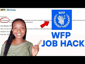 This ChatGPT Prompt Landed Me a UN Interview | WFP Job Hack