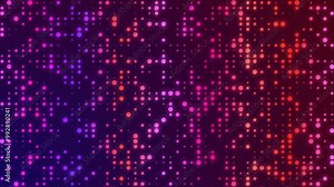Colorful Dots Background VJ Loop
