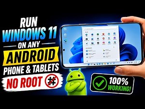 Run Windows 11 on Any Android Phone & Tablet 🔥 No Root Required!