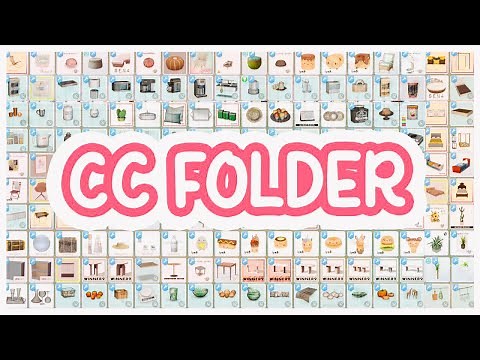 +1000 ITEMS BUILD&BUY CC FOLDER 🏠 Sims 4 Furniture Build CC FINDS 😍 SHOWCASE & FREE DOWNLOAD