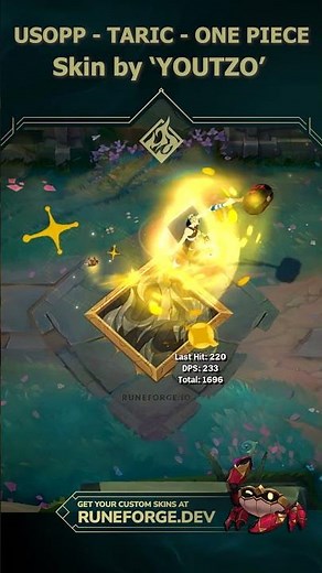USOPP TARIC ​​​| RuneForge—LoL Custom Skins