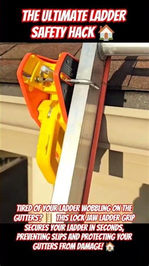 The Ultimate Ladder Safety Hack 🏠