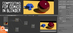 Compositing for comics in Blender
