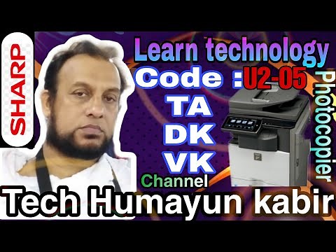 How to sharp Error Code Maintenance Required,Codes TA DK VK Call for Service Code #subscribe #sharp