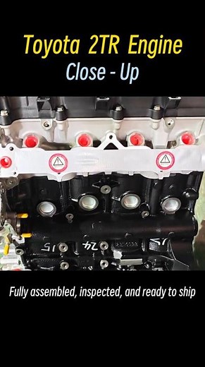 Toyota 2TR-FE Engine Close-Up | 2.7L Power & Reliability in Detail #engine #autoparts #toyota #2tr