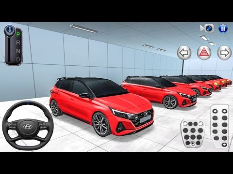 New Red Hatchback Hyundai i20 N in Car Shop - 3D Driving Class Android Gameplay - Android games 2026