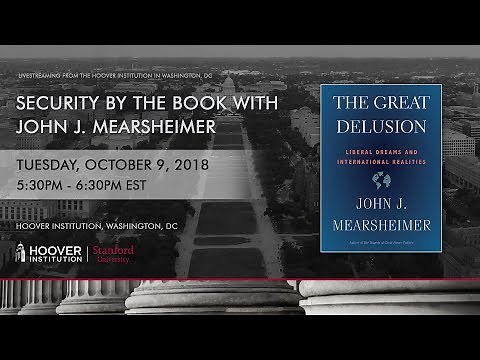 John Mearsheimer discusses his book "The Great Delusion"