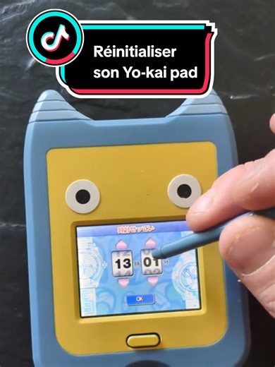 Réinitialiser son Yo-kai Pad