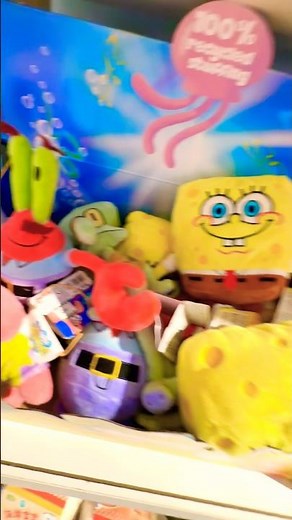 SpongeBob SquarePants Recycled Stuffing Plush #spongebob#spongebobsquarepants