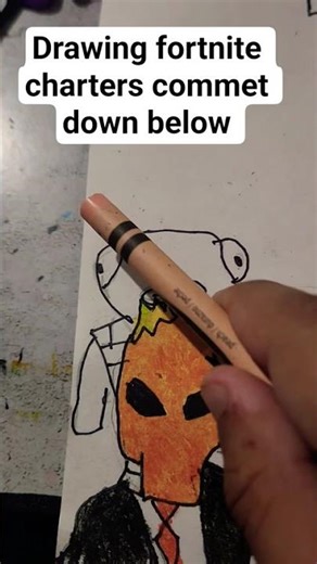 drawing fortnite charters commet down below