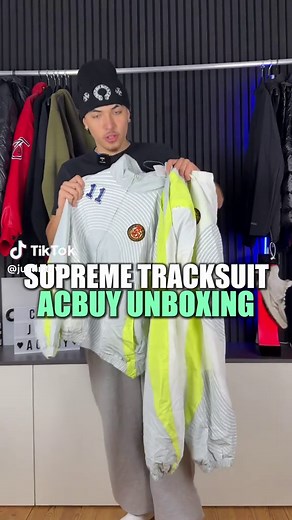 Supreme Tracksuit Unboxing Experience