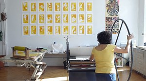 California artist prints her activism