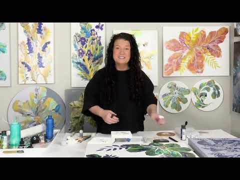 How to emboss on a canvas.