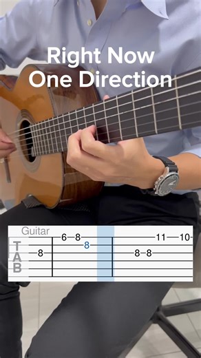 Part 2 - Right Now by One Direction #rightnow #onedirection #guitartutorial #guitarcover #beginners #guitartabs