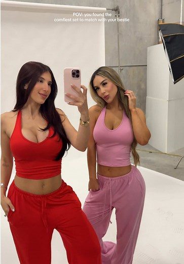 POV: Comfiest Set for Bestie Matching Moments
