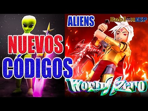 ⚔️ CÓDIGOS DE MUNDO CERO en Roblox CÓDIGOS DE WORLD ZERO ANIME RPG