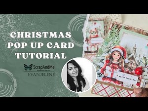 Easy Christmas Pop Up Card Tutorial