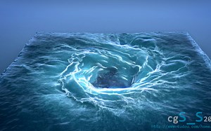 Realflow 制作海洋旋涡