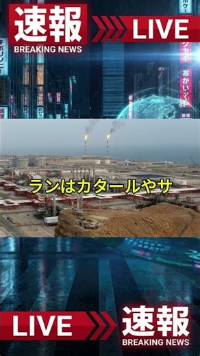 🚨 速報：世界最大のガス田が攻撃、原油価格が急騰！#NewsShorts #BreakingNews #worldnews #worldwar3 #ww3news #iranisraelwar