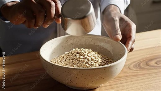Preparing Oatmeal - A Step-by-Step Guide to a Healthy Breakfast.
