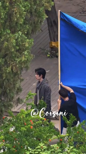 Qi Xia ❤️ Xiao Zhan on the set of The Infinite 10 Days