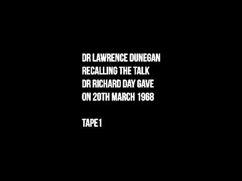 Dr Richard Day. New Order of Barbarians - Tape 1