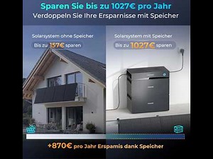 Bis zu 800W GRATIS Strom⚡SUNSHARE Solaranlage Balkonkraftwerk installieren & testen Review