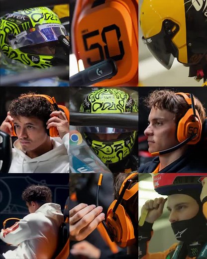 Buckle up, chat. The new McLaren Racing Collection has dropped and we know papaya is going to look good in your rig. The new Logitech G x McLaren Racing gear: 🎧 ASTRO A50 X McLaren Racing Edition ⚙️ RS Formula Wheel McLaren Racing Edition 🏁 Playseat Formula Instinct McLaren Racing Edition Learn more: https://bit.ly/43l8B73 | Logitech G