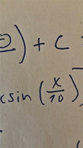 trigonometric substitution integral